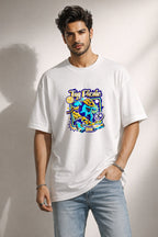 Zwuri Men | Toy Picnic - Cloud Nine Oversized T-Shirt