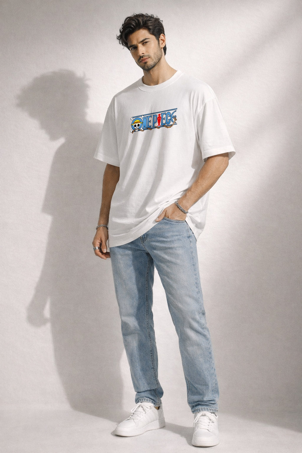 Zwuri Men | One Piece - Cloud Nine Oversized T-Shirt