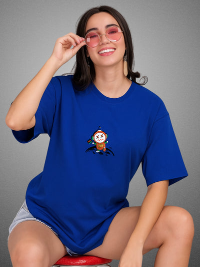 🌌 Romsteller Tee "Take a Romantic Trip" Royal Blue for Women by Zwuri