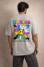 Zwuri Men | Unreal - Concrete Jungle Oversized T-Shirt
