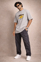 Zwuri Men | Saturn - Concrete Jungle Oversized T-Shirt