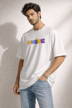 Zwuri Men | Where Are We - Cloud Nine Oversized T-Shirt
