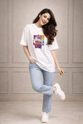 Zwuri Women | Daisy Duck - Cloud Nine Oversized T-Shirt