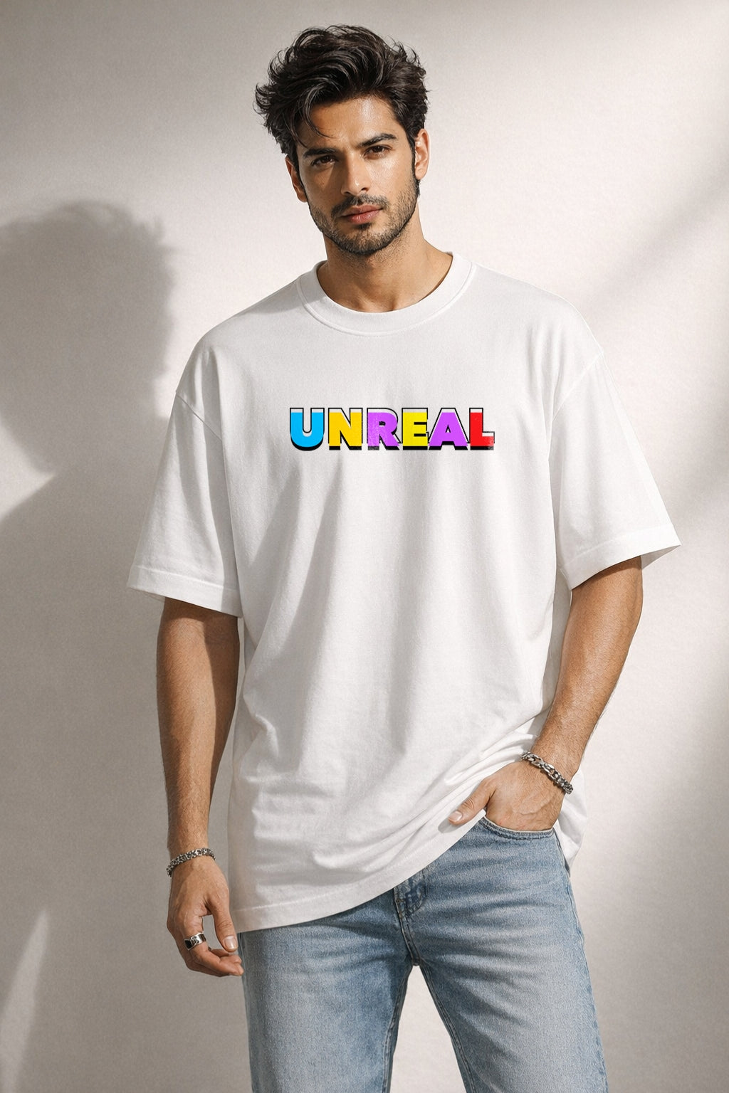 Zwuri Men | Unreal - Cloud Nine Oversized T-Shirt