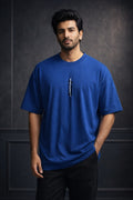 Zwuri Men | Fighter - Ocean Breeze Oversized T-Shirt