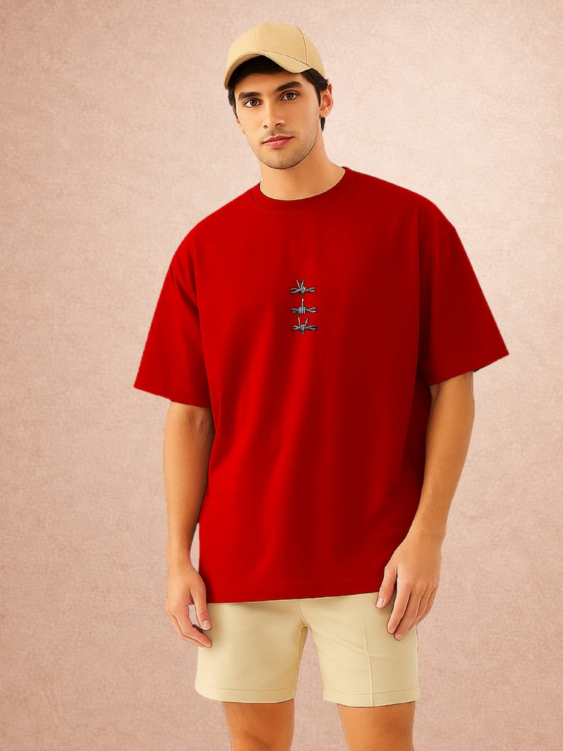 Zwuri Men | Off Limits - Cherry Bomb Oversized T-Shirt