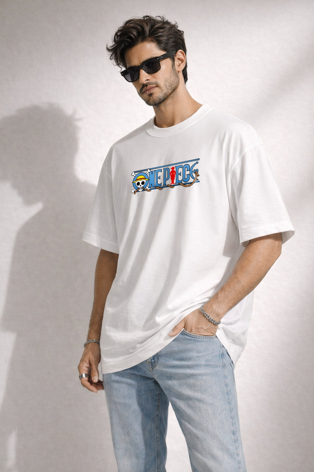 Zwuri Men | One Piece - Cloud Nine Oversized T-Shirt