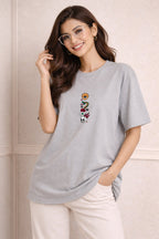 Zwuri Women | Mad Girls Club - Concrete Jungle Oversized T-Shirt