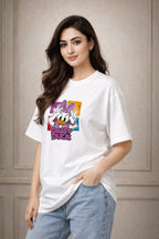 Zwuri Women | Daisy Duck - Cloud Nine Oversized T-Shirt