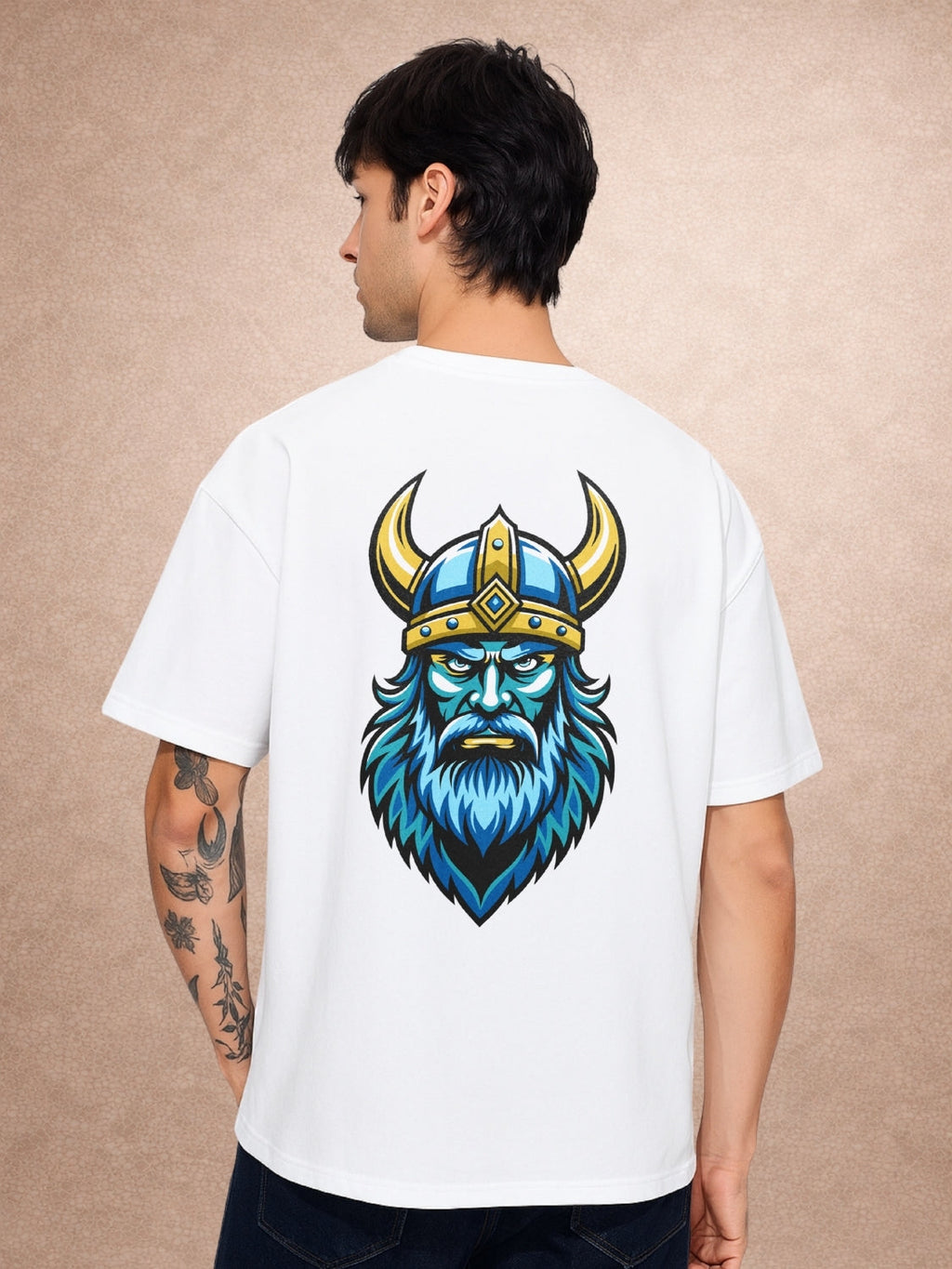 Zwuri Men | Viking - Cloud Nine Oversized T-Shirt