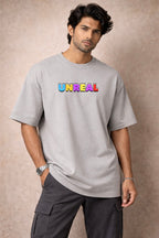Zwuri Men | Unreal - Concrete Jungle Oversized T-Shirt