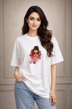 Zwuri Women | Love Who You Are - Cloud Nine Oversized T-Shirt
