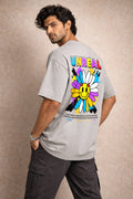 Zwuri Men | Unreal - Concrete Jungle Oversized T-Shirt