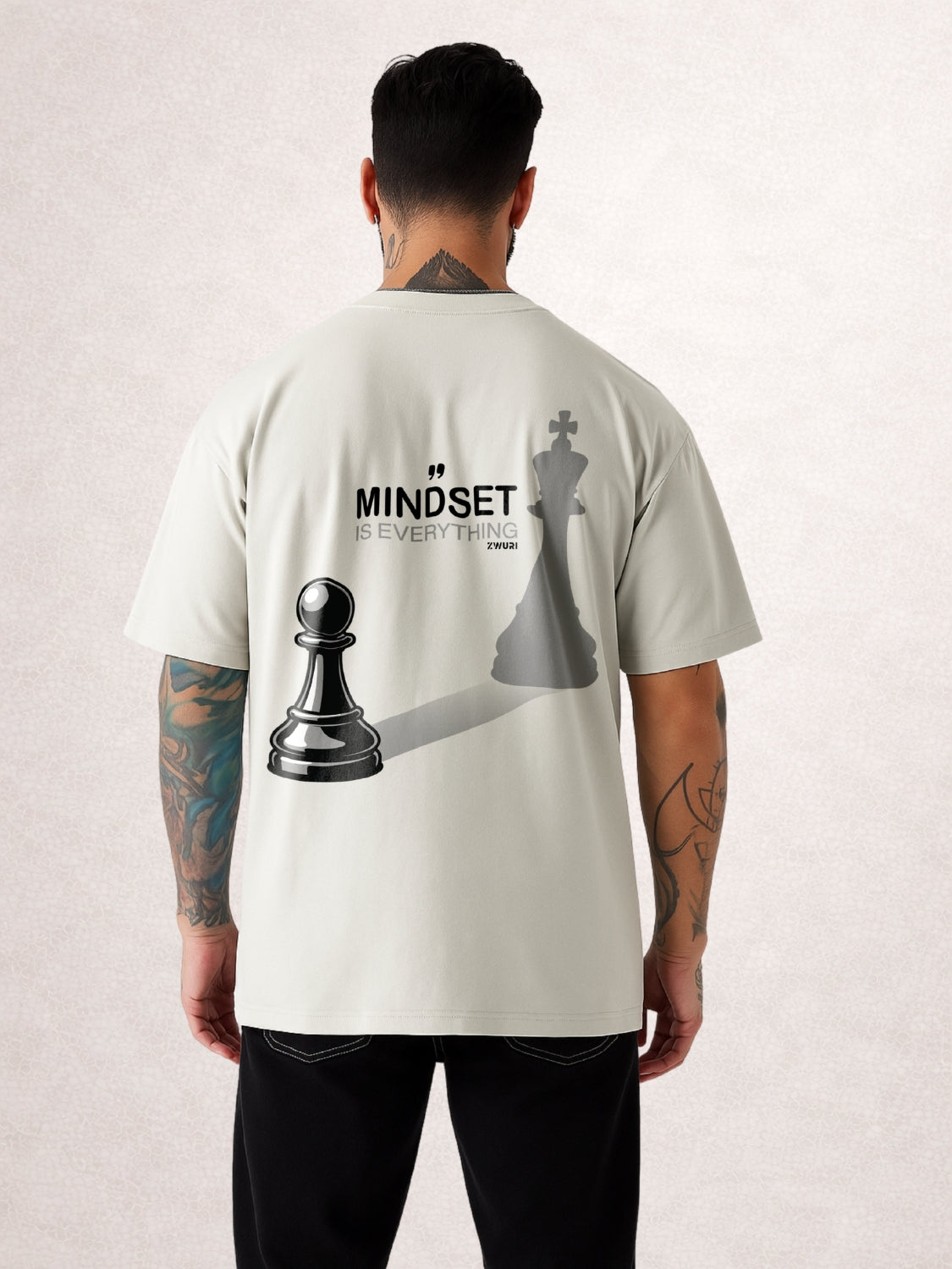 Zwuri Men | King - Concrete Jungle Oversized T-Shirt