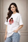 Zwuri Women | Love Who You Are - Cloud Nine Oversized T-Shirt