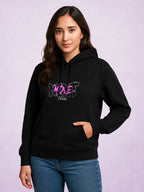 Zwuri Women | Next Move - Pitch Black Oversized Hoodie