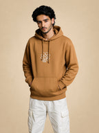 Zwuri Men | Okay - Biscoff Brown Oversized Hoodie