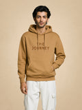 Zwuri Men | Journey - Biscoff Brown Oversized Hoodie