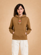Zwuri Women | Spine - Biscoff Brown Oversized Hoodie