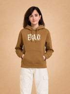 Zwuri Women | Ekaki - Biscoff Brown Oversized Hoodie