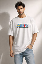 Zwuri Men | One Piece - Cloud Nine Oversized T-Shirt