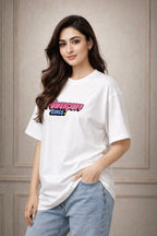Zwuri Women | Powerpuff Girls - Cloud Nine Oversized T-Shirt
