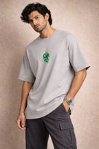 Zwuri Men | Samurai Dragon - Concrete Jungle Oversized T-Shirt