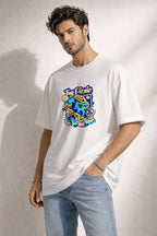 Zwuri Men | Toy Picnic - Cloud Nine Oversized T-Shirt