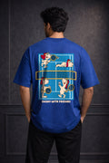 Zwuri Men | Team Up - Ocean Breeze Oversized T-Shirt