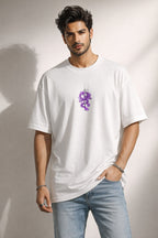 Zwuri Men | Samurai Dragon - Cloud Nine Oversized T-Shirt