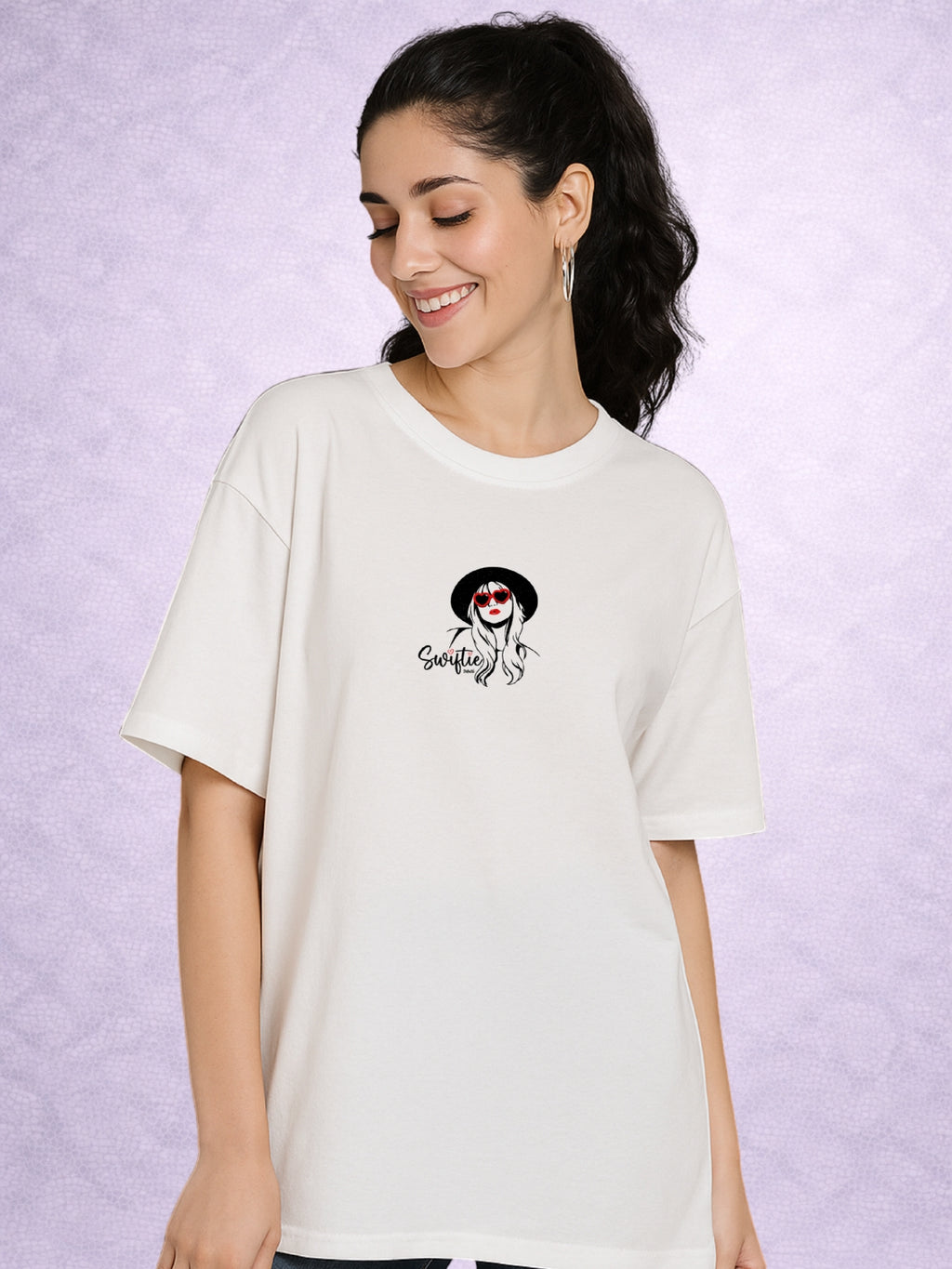 Zwuri Women | Swiftie Era- Cloud Nine Oversized T-Shirt