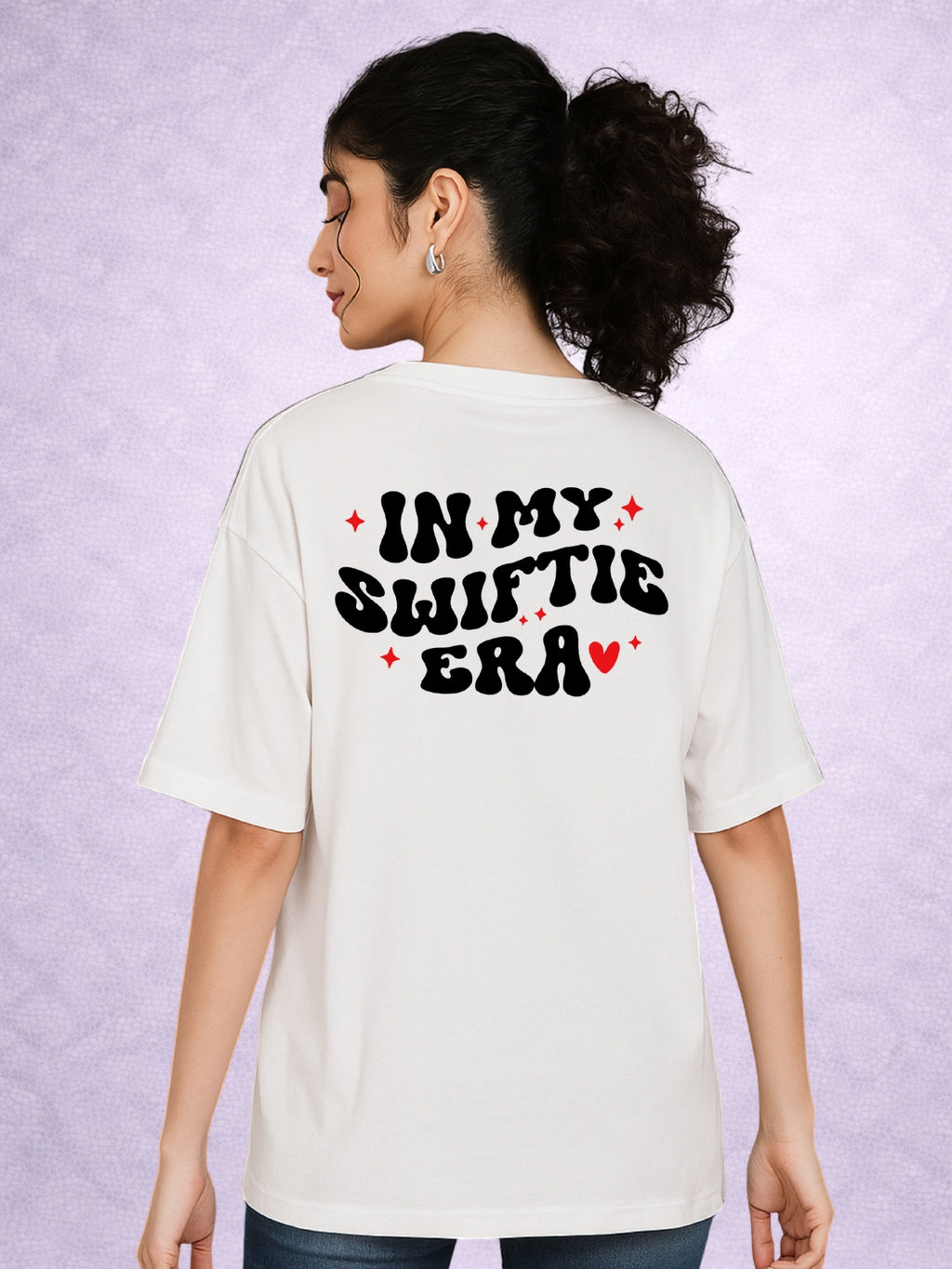 Zwuri Women | Swiftie Era- Cloud Nine Oversized T-Shirt