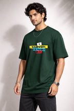 Zwuri Men | Is It A.I. - Jungle Vibe Oversized T-Shirt