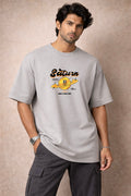 Zwuri Men | Saturn - Concrete Jungle Oversized T-Shirt