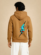 Zwuri Men | Zap - Biscoff Brown Oversized Hoodie