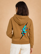 Zwuri Women | Zap - Biscoff Brown Oversized Hoodie