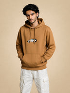 Zwuri Men | Thar - Biscoff Brown Oversized Hoodie