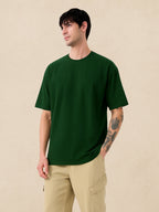 Zwuri Men | Solids - Jungle Vibe Oversized T-Shirt