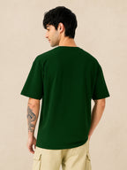 Zwuri Men | Solids - Jungle Vibe Oversized T-Shirt