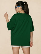 Zwuri Women | Solids - Jungle Vibe Oversized T-Shirt