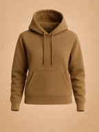 Zwuri Women | Solids - Biscoff Brown Oversized Hoodie