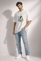 Zwuri Men | Cyclist - Cloud Nine Oversized T-Shirt