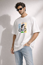Zwuri Men | Cyclist - Cloud Nine Oversized T-Shirt