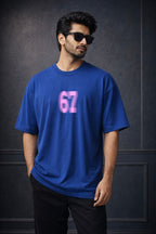 Zwuri Men | 67 - Ocean Breeze Oversized T-Shirt