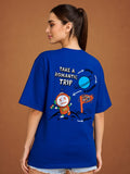 Zwuri Women | Romsteller - Ocean Breeze Oversized T-Shirt