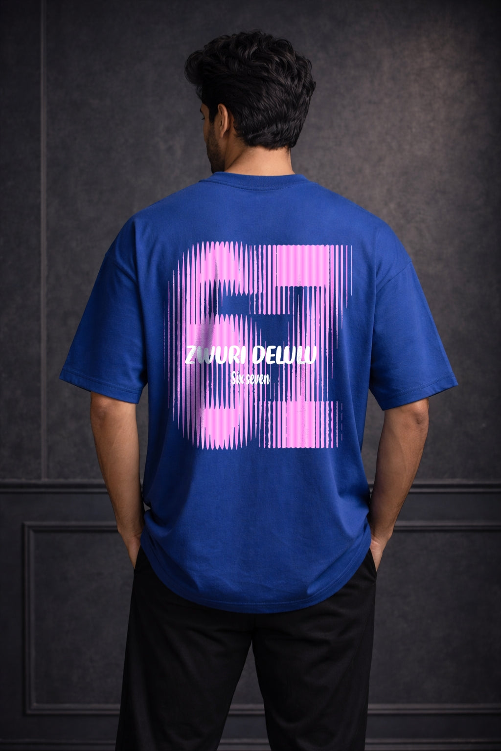 Zwuri Men | 67 - Ocean Breeze Oversized T-Shirt