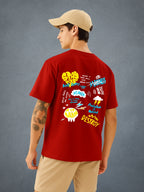 Zwuri Men | Madness - Cherry Bomb Oversized T-Shirt