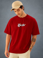 Zwuri Men | Manifest - Cherry Bomb Oversized T-Shirt