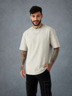 Zwuri Men | Solids - Concrete Jungle Oversized T-Shirt