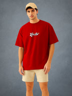 Zwuri Men | Manifest - Cherry Bomb Oversized T-Shirt